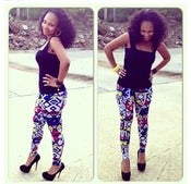 Image of Colorful High Waisted Leggings