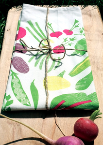 Image of Endless Harvest Tea Towel by Redcruiser