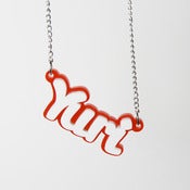 Image of Yuri jewelry laser cut acrylic