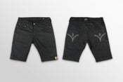 Image of Creux Lo-Pro Denim Shorts - Black