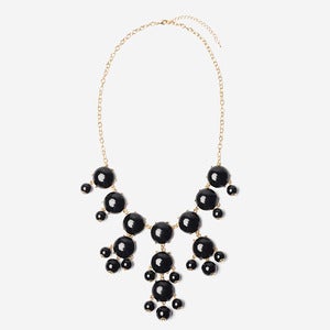 Image of Black Bubble Necklace