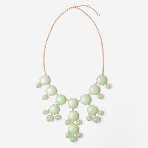 Image of Mint Bubble Necklace