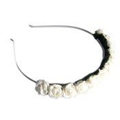 Image of Not a Lotta Rosie Headband - Cream