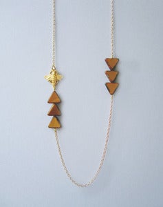Image of Heading In The Right Direction - Bee Necklace