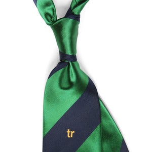Image of Silk TR Tie Green