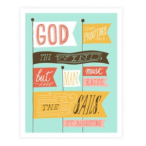 Image of God Provides the Wind