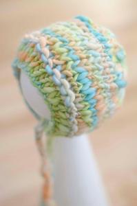 Image of Newborn spring bonnet RTS