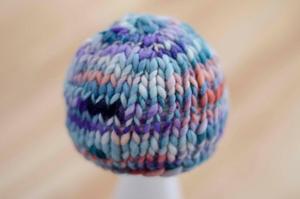 Image of Newborn Multi colored Beanie RTS