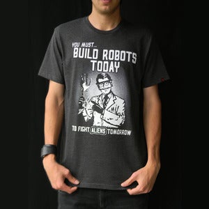 Image of Build Robots Today! Charcoal