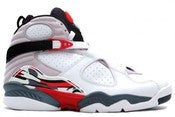 Image of Air Jordan 8 White/Flint Grey 