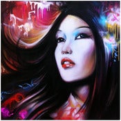 Image of 'Electric Dreams' - Original painting on canvas