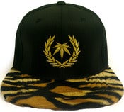 Image of Gold Standard Tiger stripe strapback