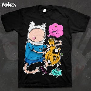 Image of Toke - Adventures with BONGS - Tee