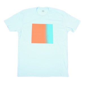 Image of Gradient Box Tee | Light Blue