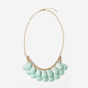 Image of Mint Briolette Necklace