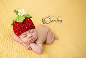 Image of Strawberry Handspun Beanie