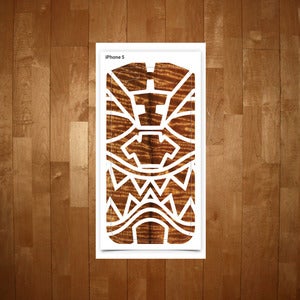 Image of iPhone 5 Sticker - White