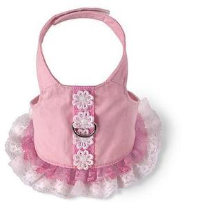 Image of Flower Dress Harness by Doggles - Pink
