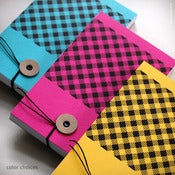 Image of Gingham Notepad {#340}
