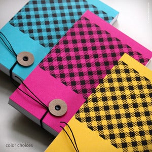 Image of Gingham Notepad {#340}