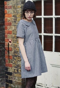 Image of Jessica Gingham Loose Smock