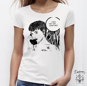 Image of T-shirt I Love You Sometimes by Dadawan 