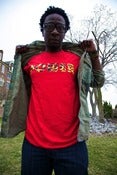 Image of Courageous Leopard (Red) Tee