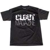 Image of CLOUT Magazine Header Artic Camo T-shirt