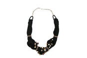 Image of Collar de Agujetas Negro