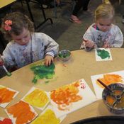 Image of Fall Age 2-3 Weekly Art Class