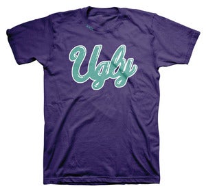 Image of UGLY SIGNATURE TEE PRPL