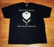 Image of black logo tee