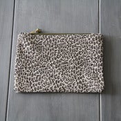Image of Leather Pouch - Print