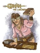 Image of Conan the Librarian Print
