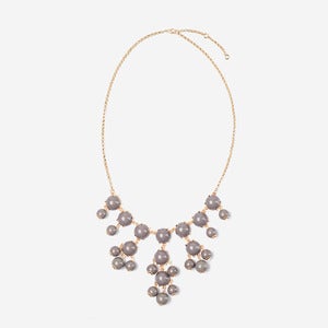 Image of Gray Mini Bubble Necklace