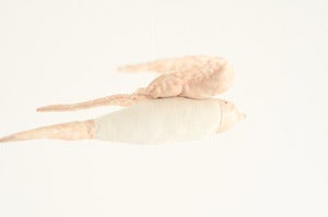 Image of swallow mobile / peach