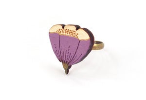 Image of Purple Flower Ring