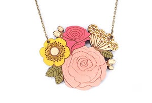 Image of Rose Posy Necklace