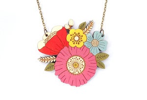 Image of Poppy Posy Necklace