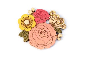 Image of Rose Posy Brooch