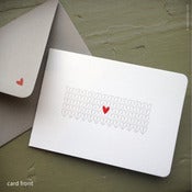 Heart Knitting Note Card {#364}