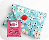 Image of Secret Pocket Envelope Clutches PDF Sewing Pattern