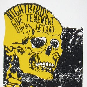Image of Nightbirds/Give/Tenement/Get Rad/ Uh*h poster