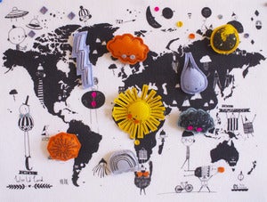 Image of Interactive World weather map      