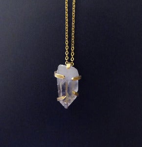 Image of PETRA SEIZED THE DAY - necklace (white quartz)