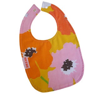 Image of "Flower Power" traditional bib