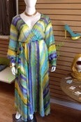 Image of Lux Chiffon Wrap Maxi Dress - Print