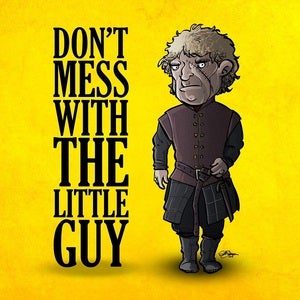 Image of Don't Mess With The Little Guy - 12x12 Print