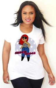 Image of The Supermodel Crew Neck Tee 