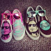 Image of Custom hand painted RTRS Vans